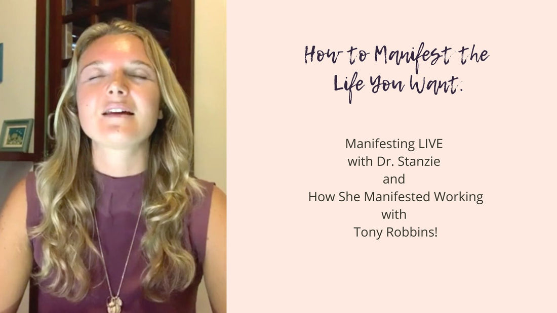 I Manifested Tony Robbins! How to Manifest the Life You Want.